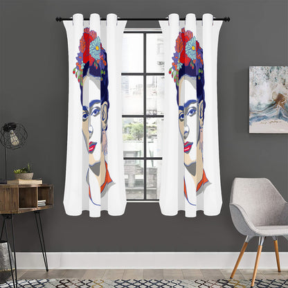 Magdalena Carmen Frida Kahlo Print Curtain