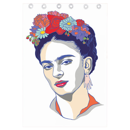 Magdalena Carmen Frida Kahlo Print Curtain