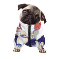 Magdalena Carmen Frida Kahlo Print Dog Zip Up Jacket