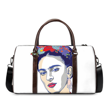 Magdalena Carmen Frida Kahlo Print Duffle Bag