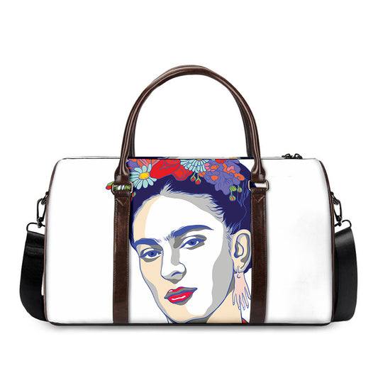 Magdalena Carmen Frida Kahlo Print Duffle Bag