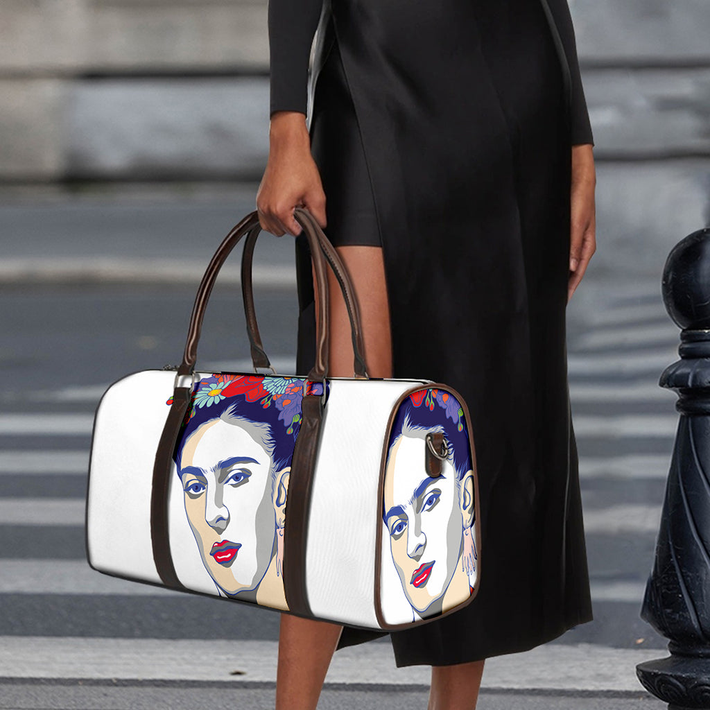 Magdalena Carmen Frida Kahlo Print Duffle Bag
