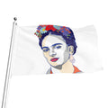 Magdalena Carmen Frida Kahlo Print Flag