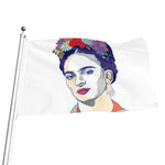 Magdalena Carmen Frida Kahlo Print Flag