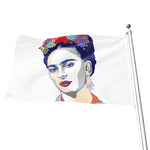 Magdalena Carmen Frida Kahlo Print Flag