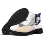 Magdalena Carmen Frida Kahlo Print Flat Ankle Boots