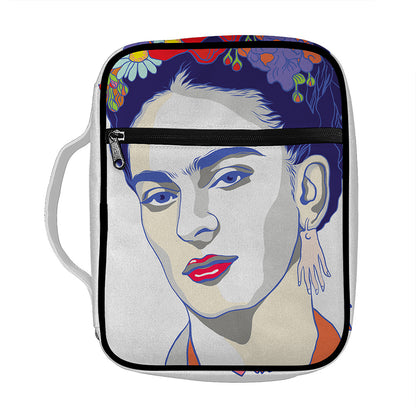Magdalena Carmen Frida Kahlo Print Front Pocket Bible Bag