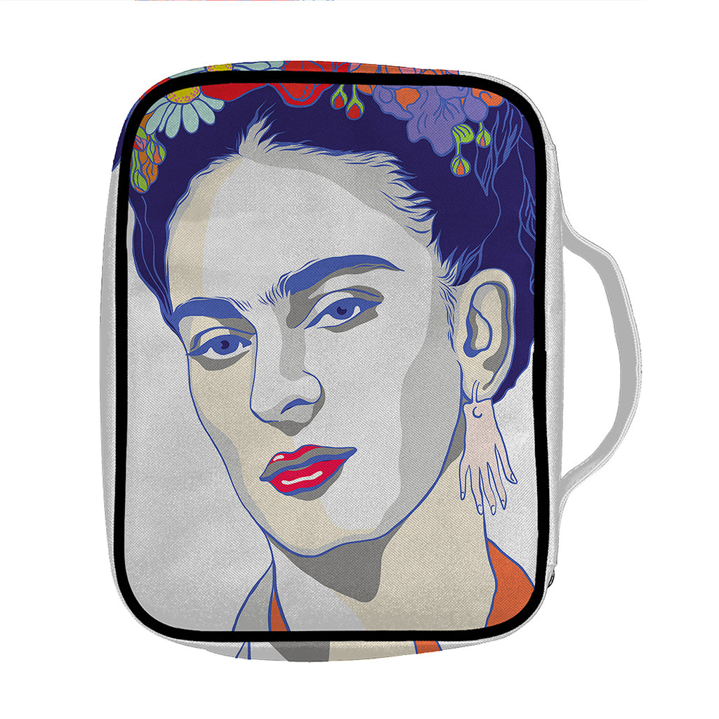 Magdalena Carmen Frida Kahlo Print Front Pocket Bible Bag