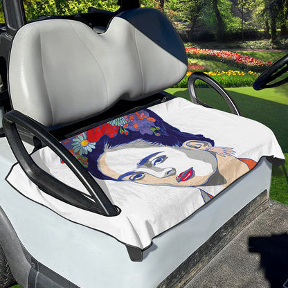 Magdalena Carmen Frida Kahlo Print Golf Cart Seat Cover