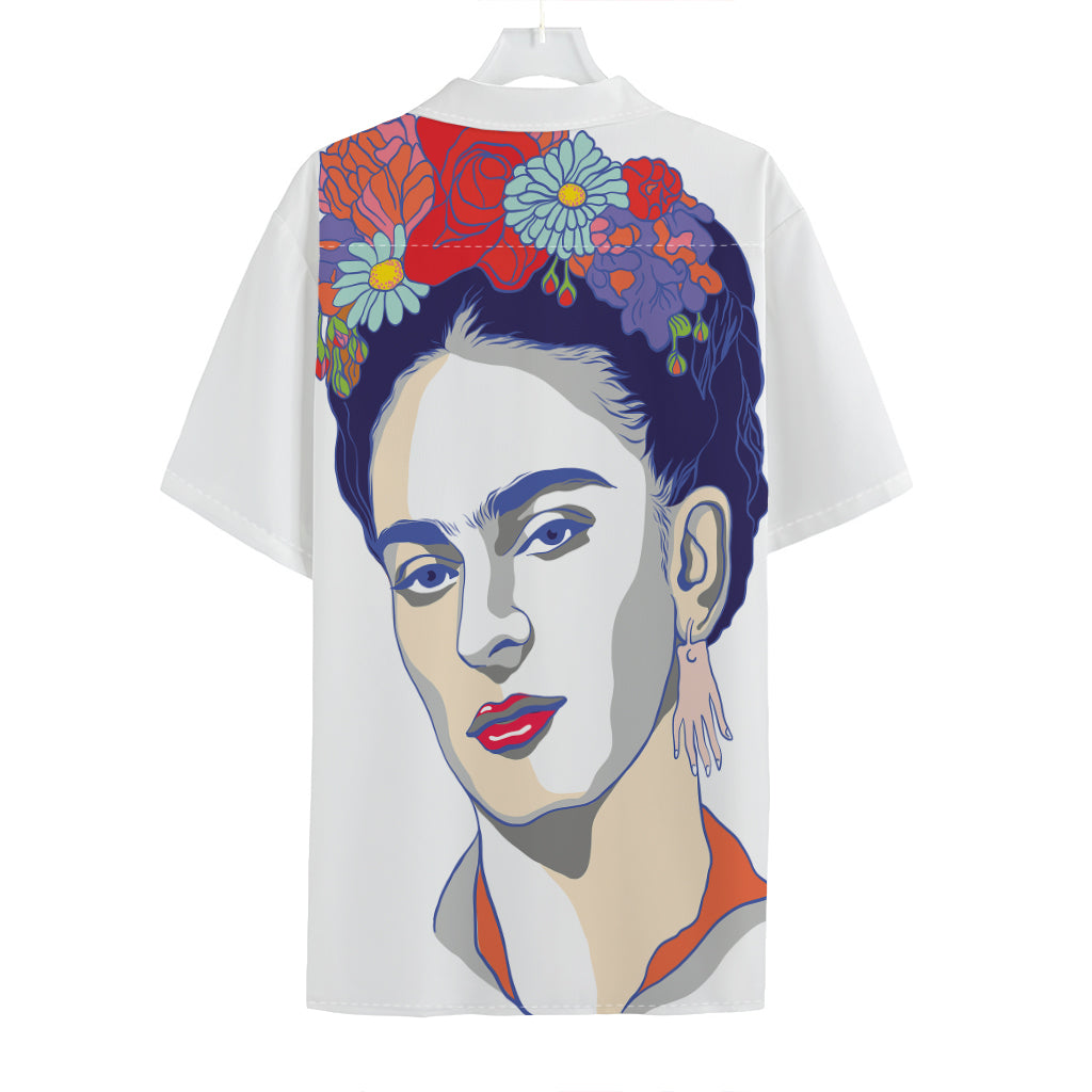 Magdalena Carmen Frida Kahlo Print Hawaiian Shirt