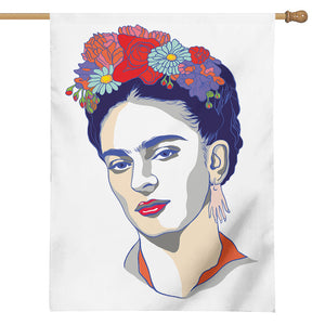 Magdalena Carmen Frida Kahlo Print House Flag