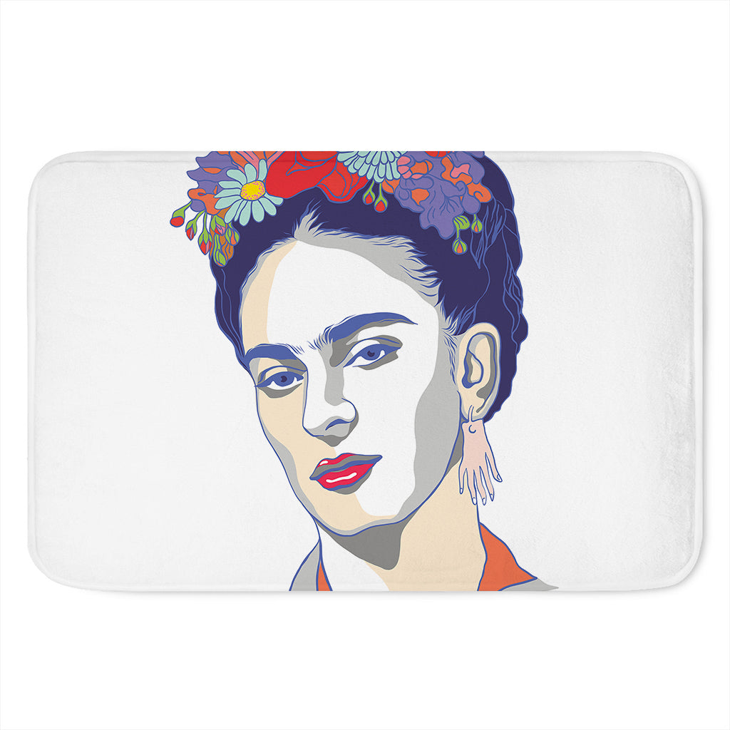 Magdalena Carmen Frida Kahlo Print Indoor Door Mat