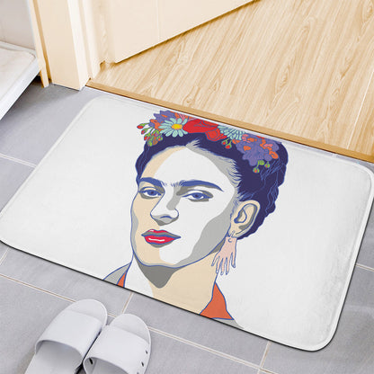 Magdalena Carmen Frida Kahlo Print Indoor Door Mat