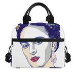Magdalena Carmen Frida Kahlo Print Insulated Lunch Bag