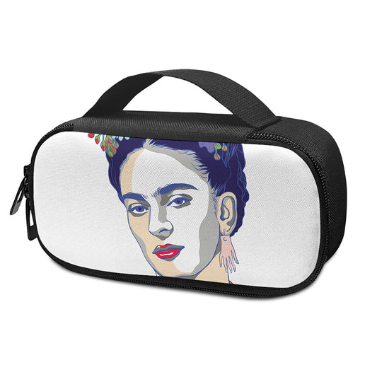 Magdalena Carmen Frida Kahlo Print Insulin Cooler Travel Case