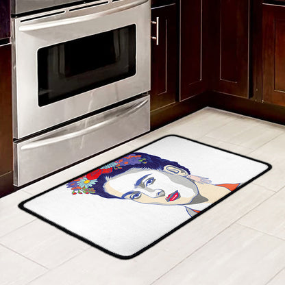 Magdalena Carmen Frida Kahlo Print Kitchen Mat