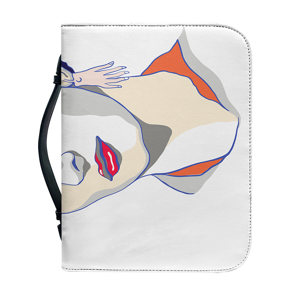 Magdalena Carmen Frida Kahlo Print Leather Bible Cover