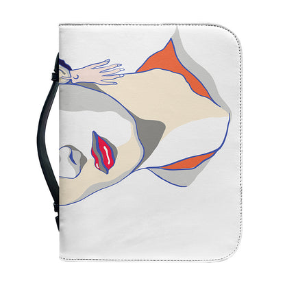 Magdalena Carmen Frida Kahlo Print Leather Bible Cover