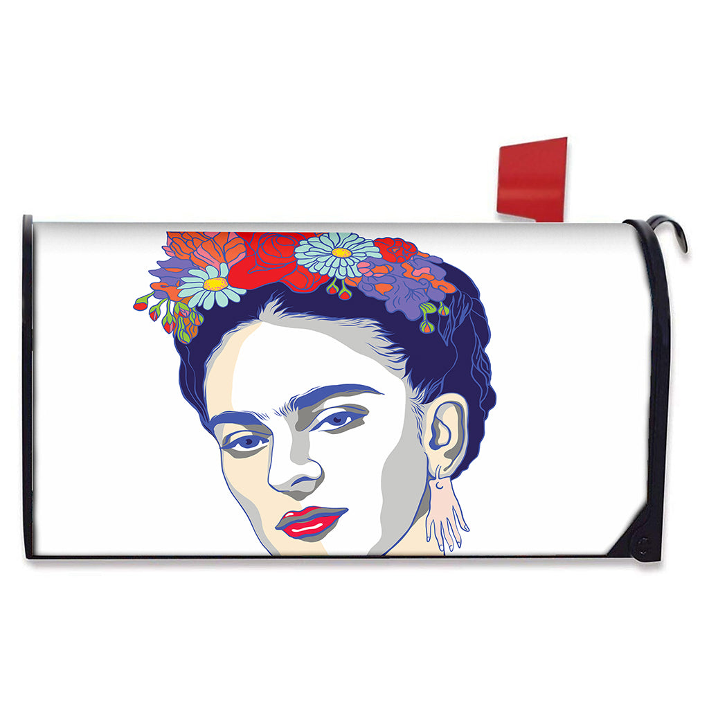 Magdalena Carmen Frida Kahlo Print Mailbox Cover