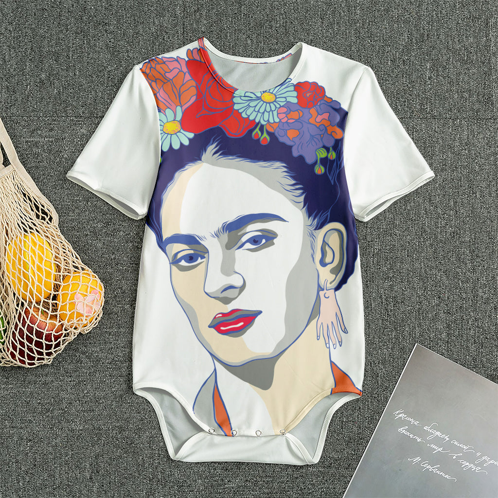 Magdalena Carmen Frida Kahlo Print Men's Bodysuit