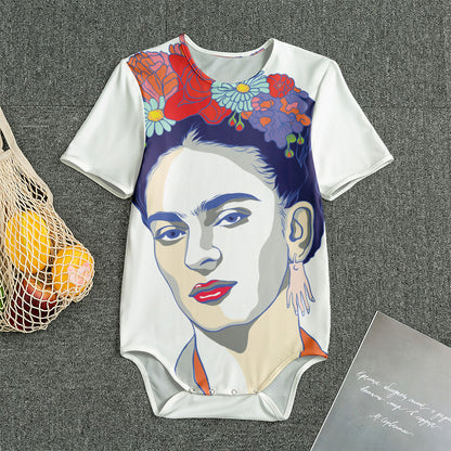 Magdalena Carmen Frida Kahlo Print Men's Bodysuit