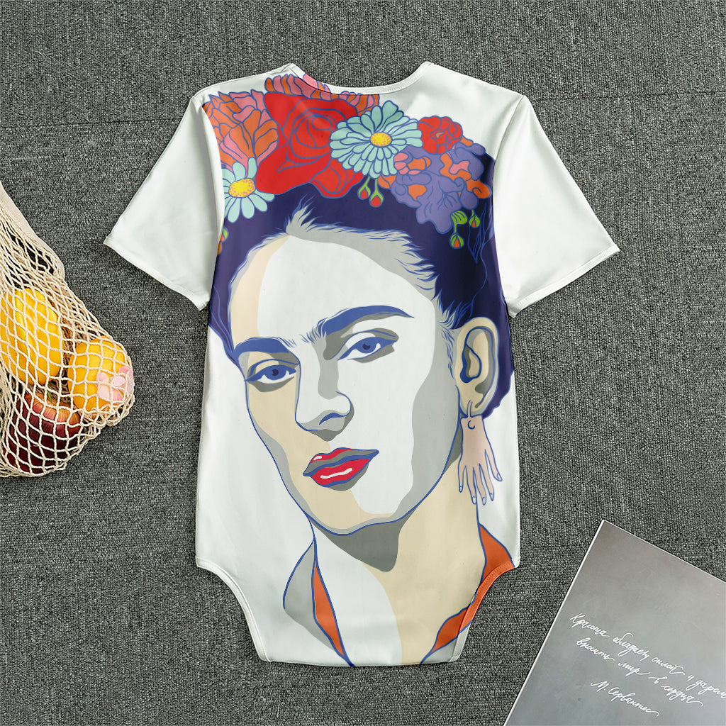Magdalena Carmen Frida Kahlo Print Men's Bodysuit