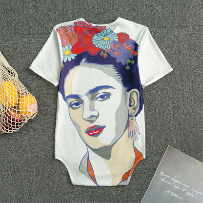 Magdalena Carmen Frida Kahlo Print Men's Bodysuit