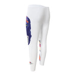 Magdalena Carmen Frida Kahlo Print Men's Compression Pants