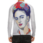 Magdalena Carmen Frida Kahlo Print Men's Long Sleeve Rash Guard