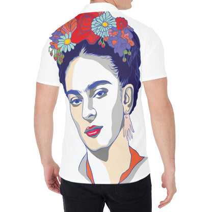 Magdalena Carmen Frida Kahlo Print Men's Shirt