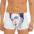 Magdalena Carmen Frida Kahlo Print Men's Short Boxer Briefs