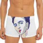 Magdalena Carmen Frida Kahlo Print Men's Short Boxer Briefs