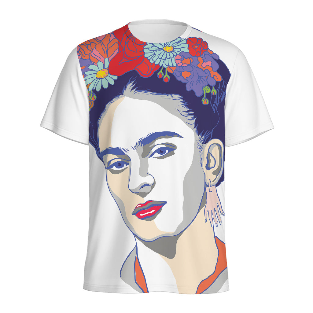 Magdalena Carmen Frida Kahlo Print Men's Sports T-Shirt