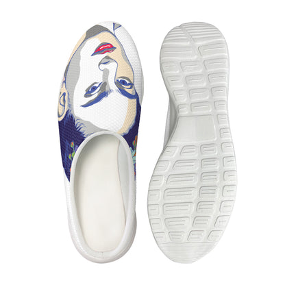 Magdalena Carmen Frida Kahlo Print Mesh Casual Shoes
