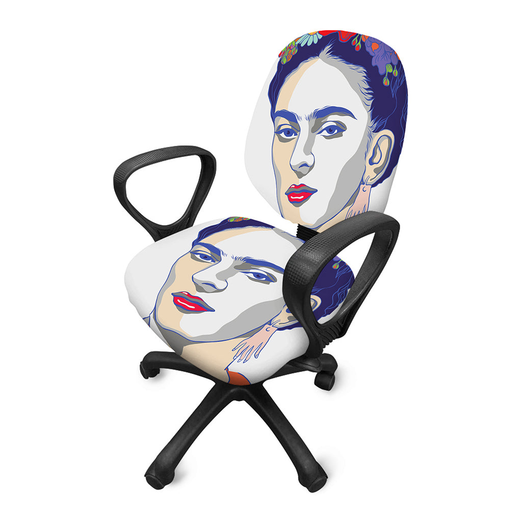 Magdalena Carmen Frida Kahlo Print Office Chair Cover