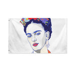 Magdalena Carmen Frida Kahlo Print Polyester Flag