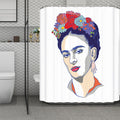 Magdalena Carmen Frida Kahlo Print Polyester Shower Curtain