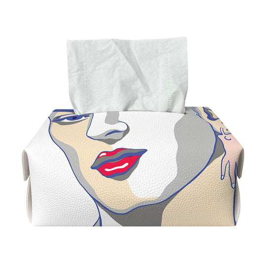 Magdalena Carmen Frida Kahlo Print Rectangle Tissue Box Cover