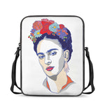 Magdalena Carmen Frida Kahlo Print Rectangular Crossbody Bag