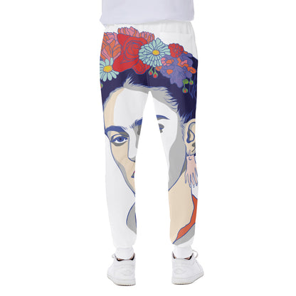 Magdalena Carmen Frida Kahlo Print Scuba Joggers
