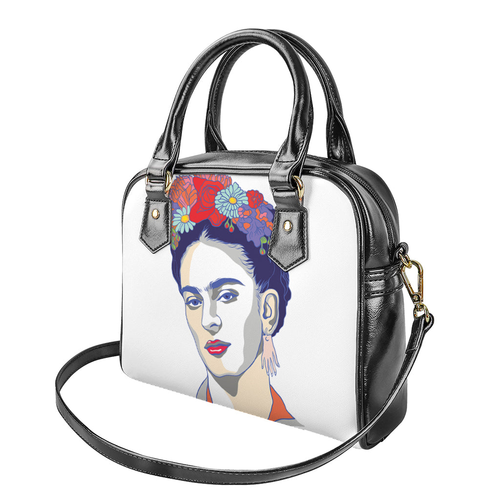 Magdalena Carmen Frida Kahlo Print Shoulder Handbag