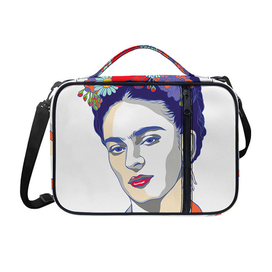 Magdalena Carmen Frida Kahlo Print Shoulder Strap Bible Bag