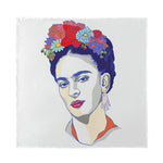 Magdalena Carmen Frida Kahlo Print Silk Bandana