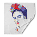 Magdalena Carmen Frida Kahlo Print Silk Bandana