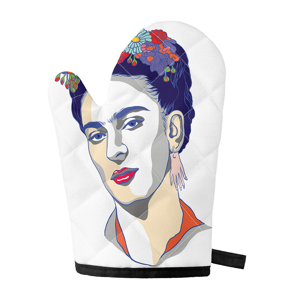 Magdalena Carmen Frida Kahlo Print Single Oven Mitt