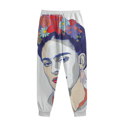 Magdalena Carmen Frida Kahlo Print Sweatpants