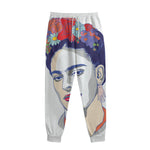 Magdalena Carmen Frida Kahlo Print Sweatpants