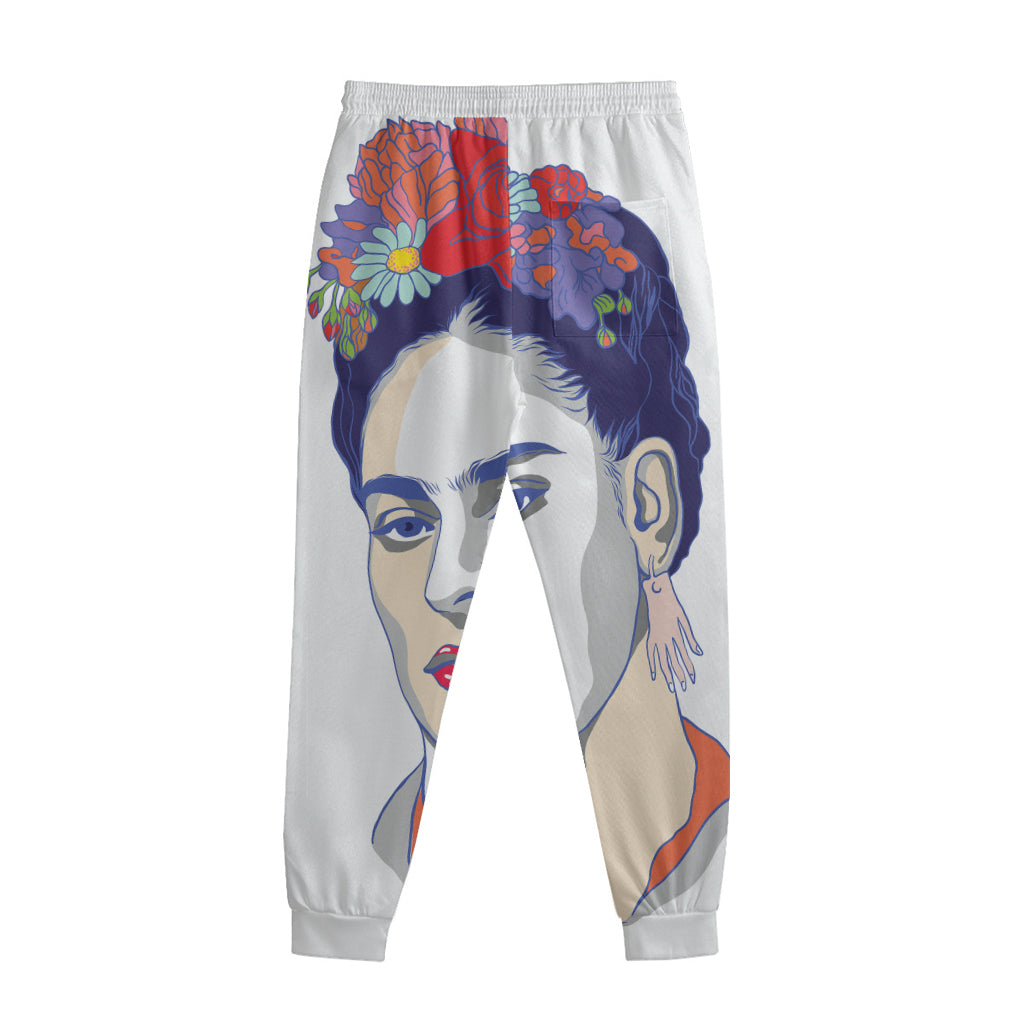Magdalena Carmen Frida Kahlo Print Sweatpants