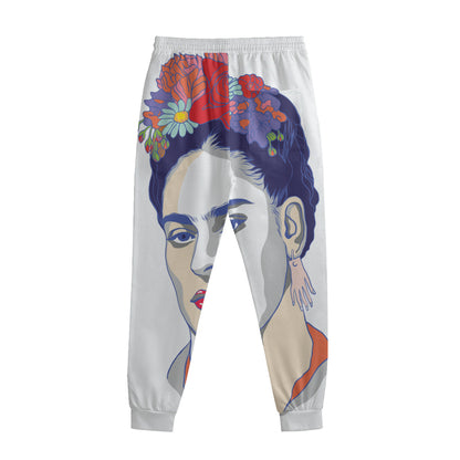 Magdalena Carmen Frida Kahlo Print Sweatpants
