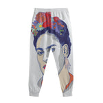 Magdalena Carmen Frida Kahlo Print Sweatpants